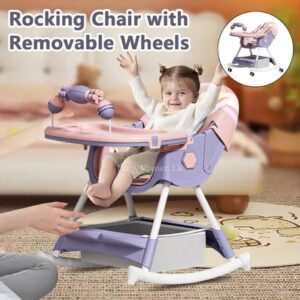 BURBAY Brand Multi-Functional Reclinable Baby Feeding Chair With Rocking Mode Copy