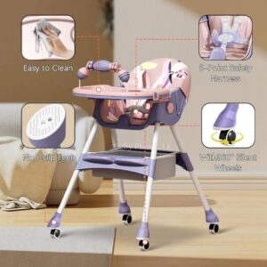 BURBAY Brand Multi-Functional Reclinable Baby Feeding Chair With Rocking Mode Copy