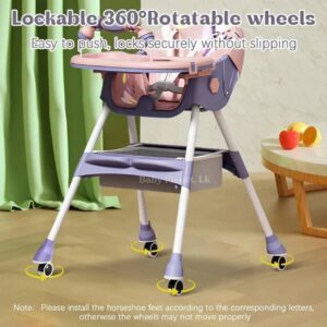 BURBAY Brand Multi-Functional Reclinable Baby Feeding Chair With Rocking Mode Copy