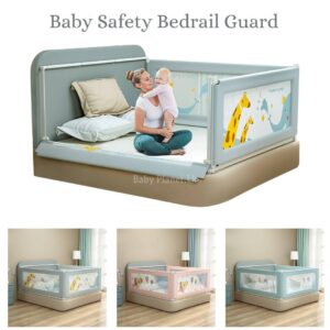 Premium Baby Safety Bedrail Guard – Adjustable Height & Easy Fold