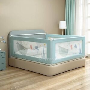 Premium Baby Safety Bedrail Guard – Adjustable Height & Easy Fold
