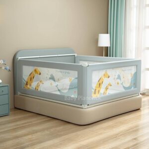 Premium Baby Safety Bedrail Guard – Adjustable Height & Easy Fold