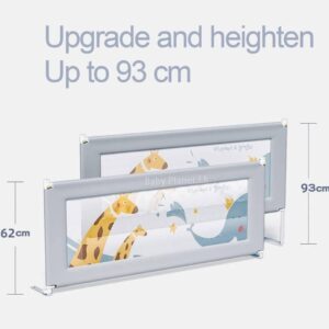 Premium Baby Safety Bedrail Guard – Adjustable Height & Easy Fold
