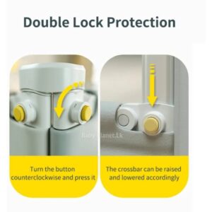 Premium Baby Safety Bedrail Guard – Adjustable Height & Easy Fold
