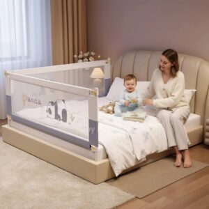 Premium Baby Safety Bedrail Guard – Adjustable Height & Easy Fold Copy