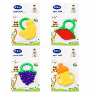 Silicone Baby Teether/ Gum Soother – Fruit Design