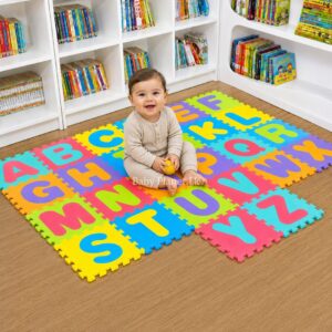 Colourful EVA Foam Puzzle Play Mats 10 in 1 Pack Copy