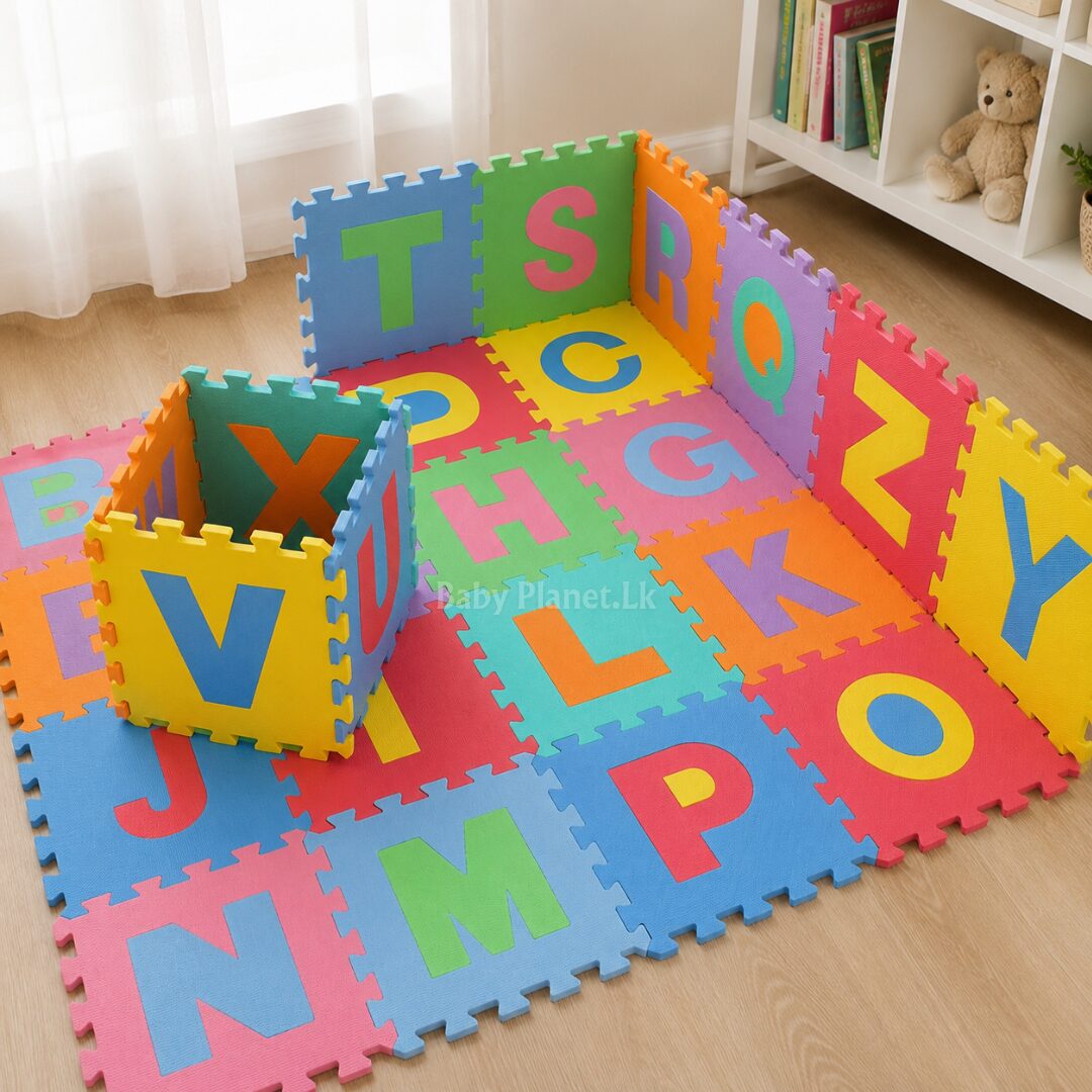 Colourful EVA Foam Puzzle Play Mats 10 in 1 Pack Copy