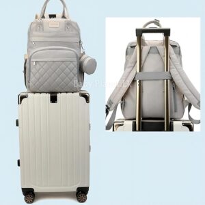 Stylish and Spacious Diaper Backpack Mama Bag