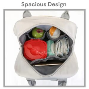 Stylish and Spacious Diaper Backpack Mama Bag