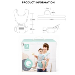 Bestbaby Multi Functional 4 Way Baby Carrier with Hip Seat (Copy)