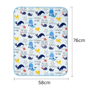 Waterproof Cotton Cot Sheet – Large