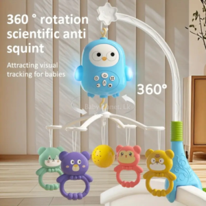 Remote Control Baby Bed Bell/ Cot Mobile with Night Light (Copy)