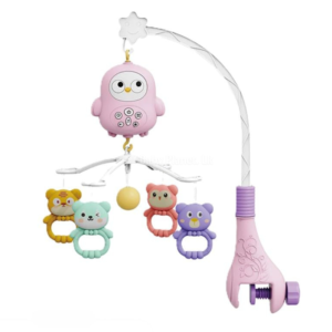 Remote Control Baby Bed Bell/ Cot Mobile with Night Light (Copy)
