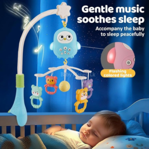Remote Control Baby Bed Bell/ Cot Mobile with Night Light (Copy)
